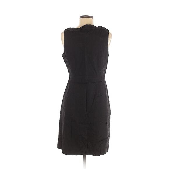 J. Crew Cotton Black Cocktail Dress | Size 8 - Picture 2 of 3